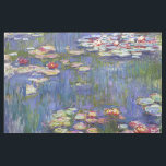Claude Monet - Water Lilies / Nympheas Fabric<br><div class="desc">Water Lilies / Nympheas - Claude Monet,  1916</div>