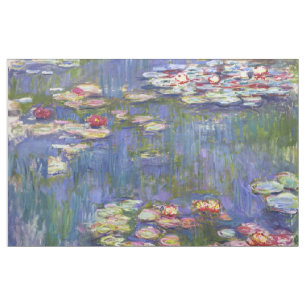 Claude Monet - Water Lilies / Nympheas Fabric