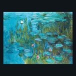 Claude Monet Water Lilies Nymphéas GalleryHD Photo Print<br><div class="desc">Claude Monet. Water Lilies Nymphéas. c. 1915. Oil on canvas. Fine art original masterpiece painting by famous French Impressionist artist Claude Monet.</div>