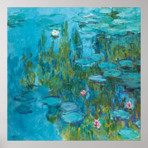 Claude Monet Water Lilies Nymphéas GalleryHD Poster