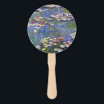 Claude Monet - Water Lilies / Nympheas Hand Fan<br><div class="desc">Water Lilies / Nympheas - Claude Monet,  1916</div>