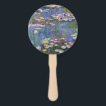 Claude Monet - Water Lilies / Nympheas Hand Fan<br><div class="desc">Water Lilies / Nympheas - Claude Monet,  1916</div>