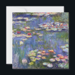 Claude Monet - Water Lilies / Nympheas Invitation<br><div class="desc">Water Lilies / Nympheas - Claude Monet,  1916</div>