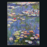 Claude Monet - Water Lilies / Nympheas Notebook<br><div class="desc">Water Lilies / Nympheas - Claude Monet,  1916</div>
