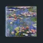 Claude Monet - Water Lilies / Nympheas Notebook<br><div class="desc">Water Lilies / Nympheas - Claude Monet,  1916</div>
