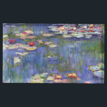 Claude Monet - Water Lilies / Nympheas Place Card Holder<br><div class="desc">Water Lilies / Nympheas - Claude Monet,  1916</div>