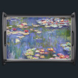 Claude Monet - Water Lilies / Nympheas Serving Tray<br><div class="desc">Water Lilies / Nympheas - Claude Monet,  1916</div>
