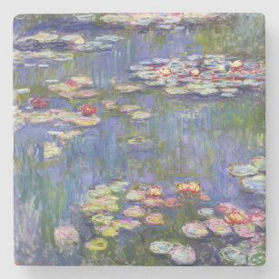 Claude Monet - Water Lilies / Nympheas Stone Coaster