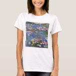 Claude Monet - Water Lilies / Nympheas T-Shirt<br><div class="desc">Water Lilies / Nympheas - Claude Monet,  1916</div>