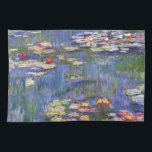 Claude Monet - Water Lilies / Nympheas Tea Towel<br><div class="desc">Water Lilies / Nympheas - Claude Monet,  1916</div>