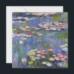 Claude Monet - Water Lilies / Nympheas Thank You Card<br><div class="desc">Water Lilies / Nympheas - Claude Monet,  1916</div>