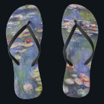 Claude Monet - Water Lilies / Nympheas Thongs<br><div class="desc">Water Lilies / Nympheas - Claude Monet,  1916</div>