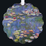 Claude Monet - Water Lilies / Nympheas Tree Decoration Card<br><div class="desc">Water Lilies / Nympheas - Claude Monet,  1916</div>
