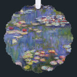 Claude Monet - Water Lilies / Nympheas Tree Decoration Card<br><div class="desc">Water Lilies / Nympheas - Claude Monet,  1916</div>