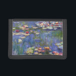 Claude Monet - Water Lilies / Nympheas Trifold Wallet<br><div class="desc">Water Lilies / Nympheas - Claude Monet,  1916</div>