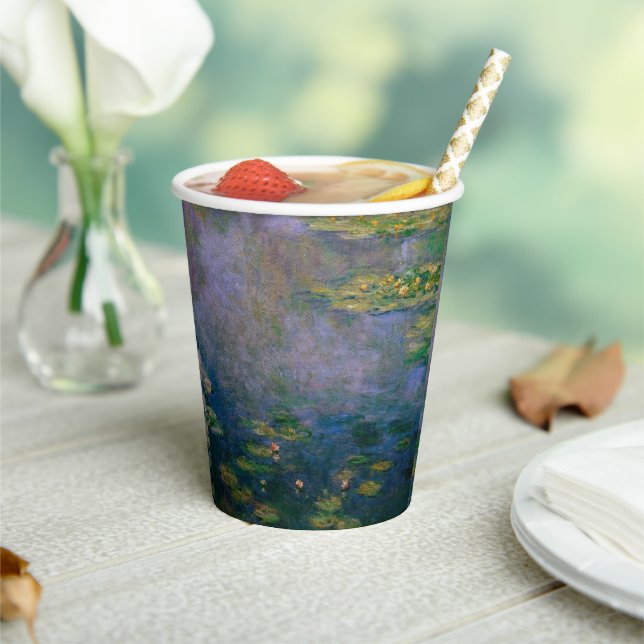 Claude Monet - Water Lilies Paper Cups (Insitu)