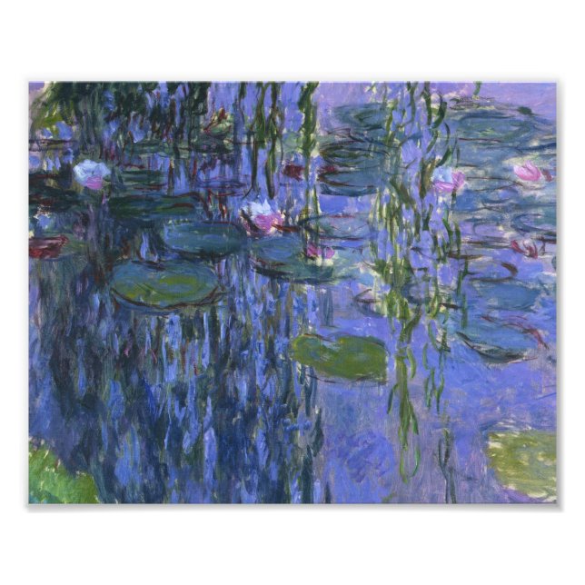 Claude Monet - Water Lilies Photo Print (Front)