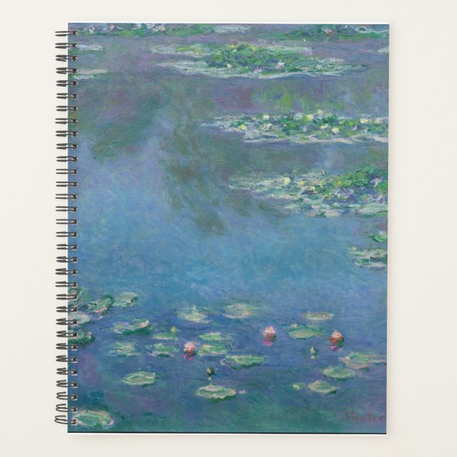 Claude Monet - Water Lilies Planner (Front)