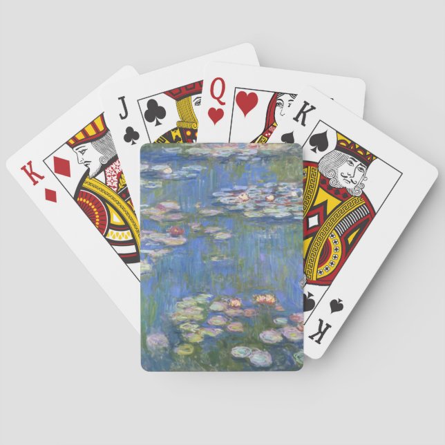 Claude Monet // Water Lilies Playing Cards (Back)