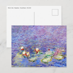 Claude Monet - Water Lilies Postcard