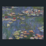 Claude Monet - Water Lilies Poster<br><div class="desc">Water Lilies by Claude Monet, 1916. Claude Monet was a founder of French Impressionist painting, and the most consistent and prolific practitioner of the movement's philosophy of expressing one's perceptions before nature, especially as applied to plein-air landscape painting. The term "Impressionism" is derived from the title of his painting Impression,...</div>