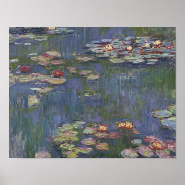 Claude Monet - Water Lilies Poster (Front)