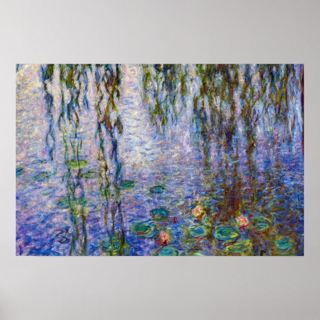 Claude Monet - Water Lilies Poster (Front)