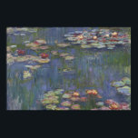 Claude Monet - Water Lilies Poster<br><div class="desc">Water Lilies by Claude Monet, 1916. Claude Monet was a founder of French Impressionist painting, and the most consistent and prolific practitioner of the movement's philosophy of expressing one's perceptions before nature, especially as applied to plein-air landscape painting. The term "Impressionism" is derived from the title of his painting Impression,...</div>
