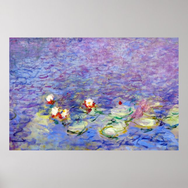 Claude Monet - Water Lilies Poster (Front)