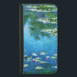 Claude Monet-Water-Lilies Samsung Galaxy S5 Wallet Case<br><div class="desc">Fine art masterpiece by Claude Monet (1840 - 1926) featuring his popular landscape painting Water-Lilies based on intensities of blue, green and yellow.It makes a great samsung galaxy s5 wallet case for fans of Claude Monet.</div>