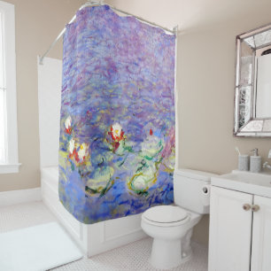 Claude Monet - Water Lilies Shower Curtain