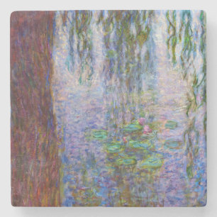 Claude Monet - Water Lilies Stone Coaster