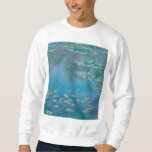 Claude Monet - Water Lilies Sweatshirt<br><div class="desc">Claude Monet - Water Lilies 1906</div>