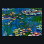 Claude Monet - Water Lilies Table Number<br><div class="desc">Claude Monet - Water Lilies</div>