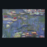 Claude Monet Water Lilies Tea Towel<br><div class="desc">Claude Monet Water Lilies</div>