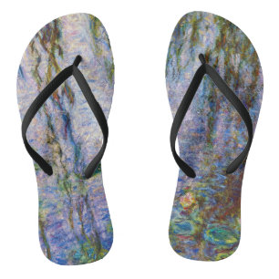 Claude Monet - Water Lilies Thongs