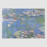 Claude Monet // Water Lilies Tissue Paper<br><div class="desc">Water Lilies is a series of approxiamately 250 oil paintings by French Impressionist Claude Monet (1840-1926). The paintings depict Monet's flower garden at Giverny and were the main focus of Monet's artistic production during the last thirty years of his life.</div>