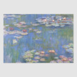 Claude Monet // Water Lilies Tissue Paper<br><div class="desc">Water Lilies is a series of approxiamately 250 oil paintings by French Impressionist Claude Monet (1840-1926). The paintings depict Monet's flower garden at Giverny and were the main focus of Monet's artistic production during the last thirty years of his life.</div>