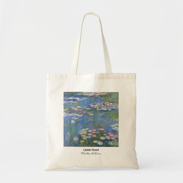 Claude Monet // Water Lilies Tote Bag (Front)