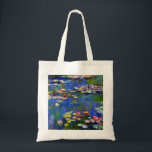 Claude Monet Water Lilies Tote Bag<br><div class="desc">Water Lilies painted by Claude Monet in 1916.</div>