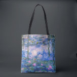 Claude Monet Water Lilies Vintage Floral HD Art Tote Bag<br><div class="desc">Claude Monet Water Lilies Vintage Floral HD Art Tote Bag.
Water Lilies painting by Claude Monet. Painted between 1916-1919.</div>