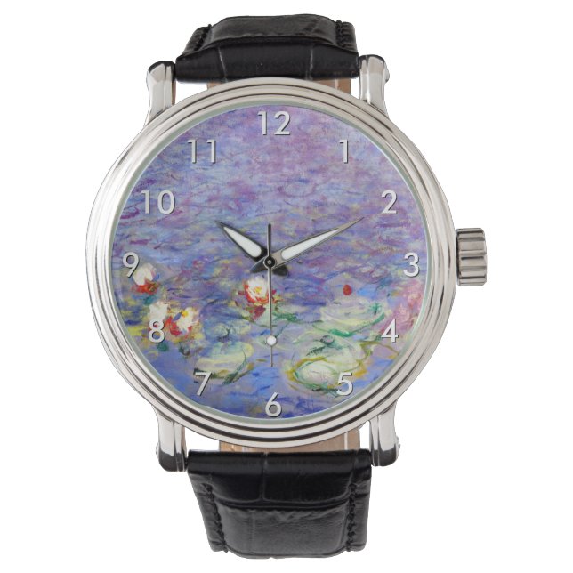 Claude Monet - Water Lilies Watch (Front)