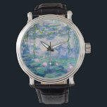 CLAUDE MONET - Water lilies Watch<br><div class="desc">CLAUDE MONET - Water lilies
Oil on canvas; reproduction</div>