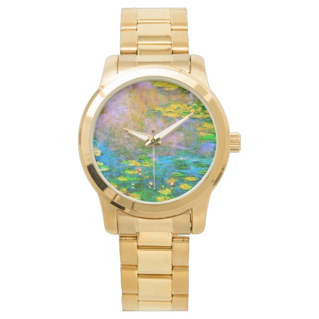 Claude Monet Water Lilies Watch (Front)