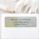 Claude Monet Water Lilies Wedding Return Address Label | Zazzle