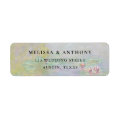 Claude Monet Water Lilies Wedding Return Address Label | Zazzle