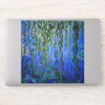 Claude Monet - Water Lilies with weeping willow<br><div class="desc">Water Lilies with weeping willow branches / Nympheas avec rameaux de saule by Claude Monet in 1916-1919</div>