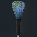 Claude Monet - Water Lilies with weeping willow Golf Head Cover<br><div class="desc">Water Lilies with weeping willow branches / Nympheas avec rameaux de saule by Claude Monet in 1916-1919</div>