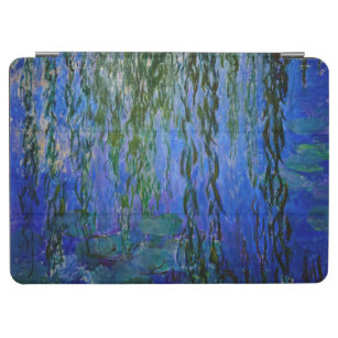 Claude Monet - Water Lilies with weeping willow iPad Air Cover