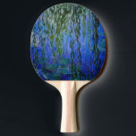 Claude Monet - Water Lilies with weeping willow Ping Pong Paddle<br><div class="desc">Water Lilies with weeping willow branches / Nympheas avec rameaux de saule by Claude Monet in 1916-1919</div>